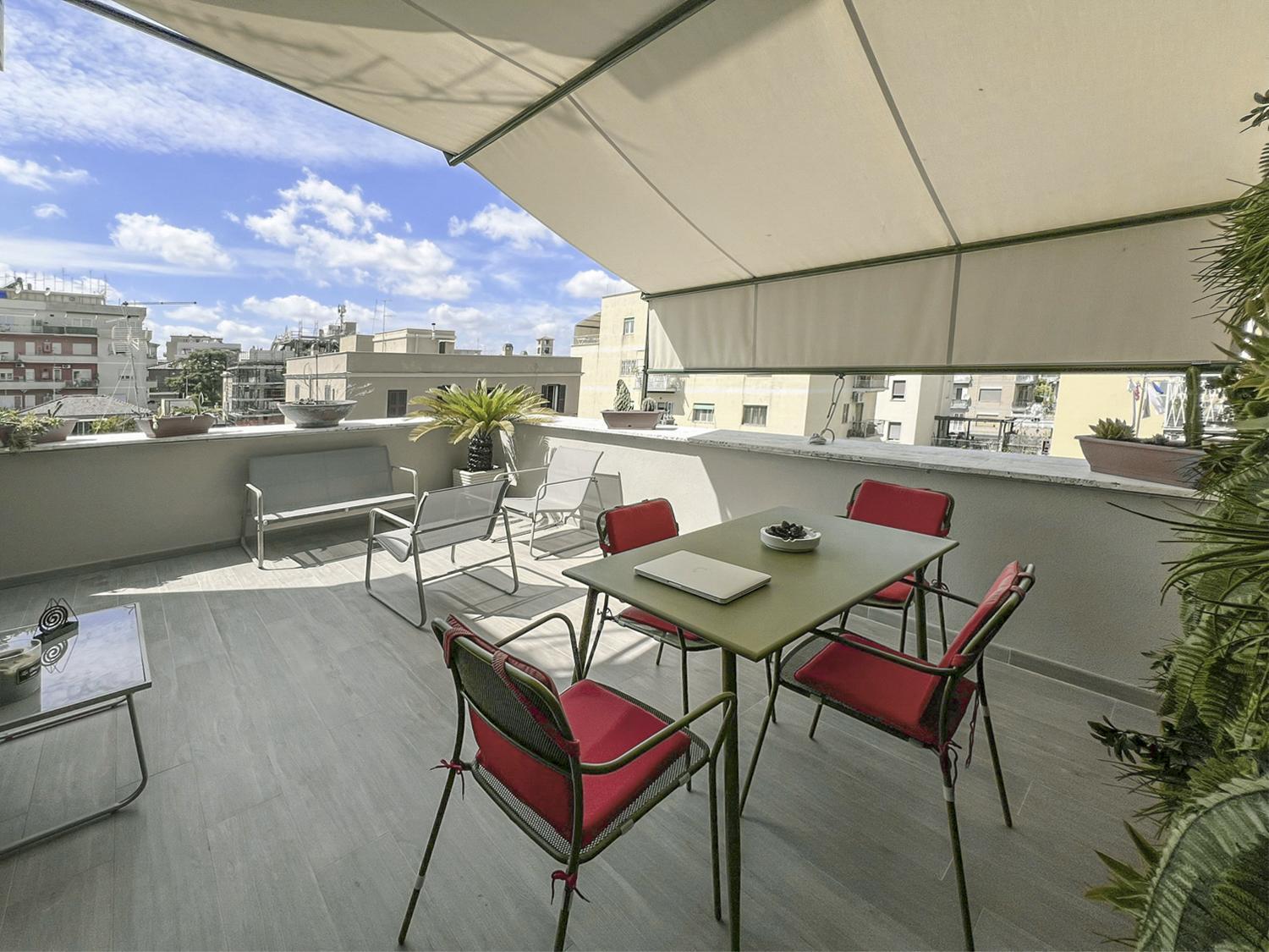 Attico Urbano Terrazza Su Roma Metro A Cornelia Lägenhet Exteriör bild