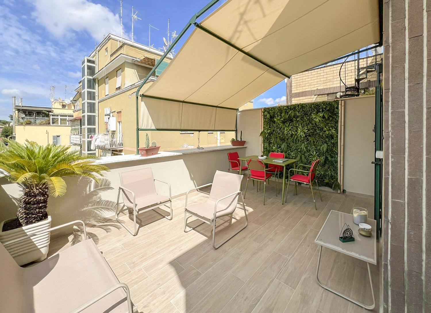 Attico Urbano Terrazza Su Roma Metro A Cornelia Lägenhet Exteriör bild
