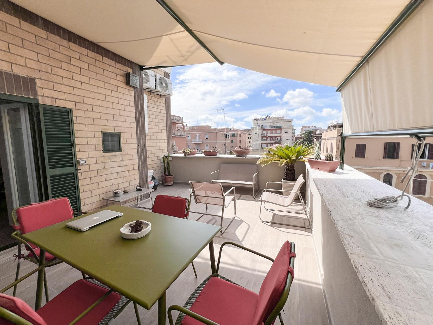 Attico Urbano Terrazza Su Roma Metro A Cornelia Lägenhet Exteriör bild